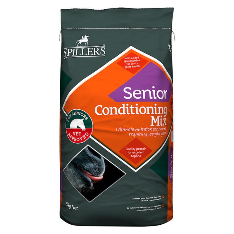 Pasza kondycyjna Spillers Senior Conditioning Mix dla koni starszych 20 kg - Cavalo